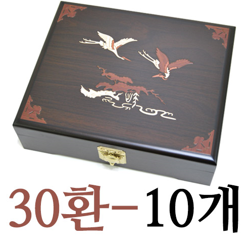 학상감 공진단상자 30환 10개